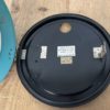 Vintage Turquoise Seiko Navy Wall Clock, 1970s