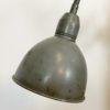 Grey Industrial Scissor Wall Lamp from Elektroinstala, 1960s