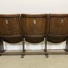 Vintage 3-Seat Cinema Bench from Ton, 1950s Vintage 3-Seat Cinema Bench from Ton, 1950s
