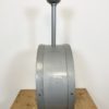Large Industrial Double Sided Railway or Factory Clock from Pragotron, 1960s