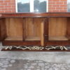 Neoclassical oak sideboard in the Raymond Subes art deco 1940's brutalist style Neoclassical oak sideboard in the Raymond Subes art deco 1940's brutalist style