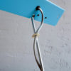 Vintage Blue Table Lamp by Drupol Czechoslovakia, 1960s
