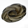 Glass plate, designed by J. Beranek, Skrdlovice, Czechoslovakia, 1960s Glass plate, designed by J. Beranek, Skrdlovice, Czechoslovakia, 1960s