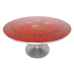 Vintage Danish Tulip Dining Table By Bjorn Wiinblad For Cado Denmark