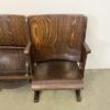 Vintage 4-Seat Cinema Bench from Ton, 1950s