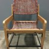 1960'S VERY ORIGINAL FRENCH ROPE LOUNGE CHAIR