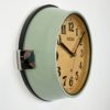 Vintage Green Seiko Navy Wall Clock, 1970s