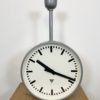 Large Industrial Double Sided Railway or Factory Clock from Pragotron, 1960s