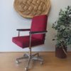 Unique cabinet swivel armchair from the 1960s. Unique cabinet swivel armchair from the 1960s.