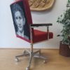 Unique cabinet swivel armchair from the 1960s. Unique cabinet swivel armchair from the 1960s.