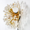 Snowflake wall fixture by Emil Stejnar for Rupert Nikoll Snowflake wall fixture by Emil Stejnar for Rupert Nikoll