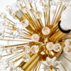 Snowflake wall fixture by Emil Stejnar for Rupert Nikoll Snowflake wall fixture by Emil Stejnar for Rupert Nikoll