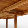 Restored teak dining table