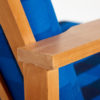 Restored beech easy chair