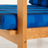 Restored beech easy chair
