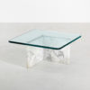 Marble coffee table