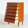 Teak chest of drawers