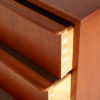 Teak chest of drawers