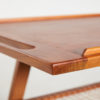 Restored teak trolley