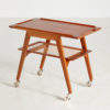 Restored teak trolley