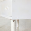 Chest of drawers painted in white