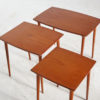 Teak nesting tables