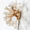 Snowflake wall lamp by Emil Stejnar for Rupert Nikoll