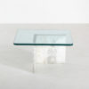 Marble coffee table