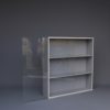 Dutch Mid-century Display Cabinet in the style of Gerrit Rietveld. 1950s Dutch Mid-century Display Cabinet in the style of Gerrit Rietveld. 1950s
