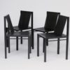 First Edition Slat Dining Chairs by Ruud Jan Kokke, 1980s, Set of 4
