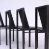 First Edition Slat Dining Chairs by Ruud Jan Kokke, 1980s, Set of 4