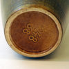 Glazed vintage ceramic vase from West Germany 1970s