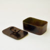 Swedish brutalist bronze casket by GAB 1930s