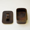Swedish brutalist bronze casket by GAB 1930s