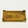 Lovely Swedish brass and wood casket by Ystad metall 1940s