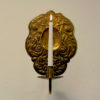 Brass wall sconce pair by Lars Holmström for Arvika 1950s Sweden Brass wall sconce pair by Lars Holmström for Arvika 1950s Sweden