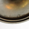 Pewter candle holder pair by Edvin Ollers, Sweden 1947