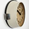 Vintage Beige Seiko Navy Wall Clock, 1970s
