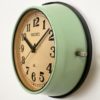 Vintage Green Seiko Navy Wall Clock, 1970s