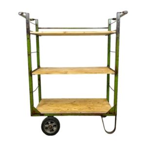 Industrial Shelf on Wheels, 1960s