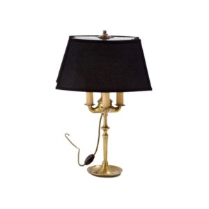 Brass table lamp