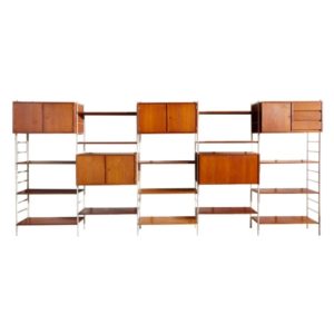 Teak shelving system by Christian Holzäpfel for Holzäpfel KG