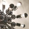 1970s Astonishing Chandelier Sputnik by Goffredo Reggiani in Chrome. Made in Italy