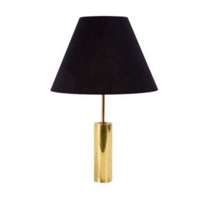 Brass table lamp