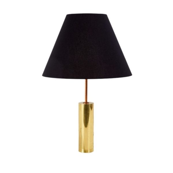 Brass table lamp