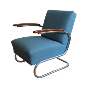 1930's Modernist Lounge Chair by Walter Schneider and Paul Hahn