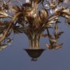 Large Gilded Metal Tree Chandelier by Hans Kögel, 1970s Large Gilded Metal Tree Chandelier by Hans Kögel, 1970s