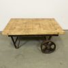 Industrial Coffee Table Cart, 1950s