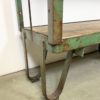 Green Industrial Shelf with Wheels, 1960s