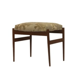 Scandinavian beech stool 50's